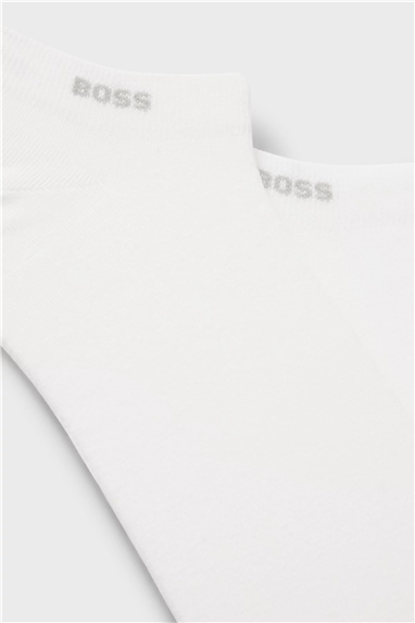 BOSS 2p As Uni Cc Erkek 2li Çorap Beyaz