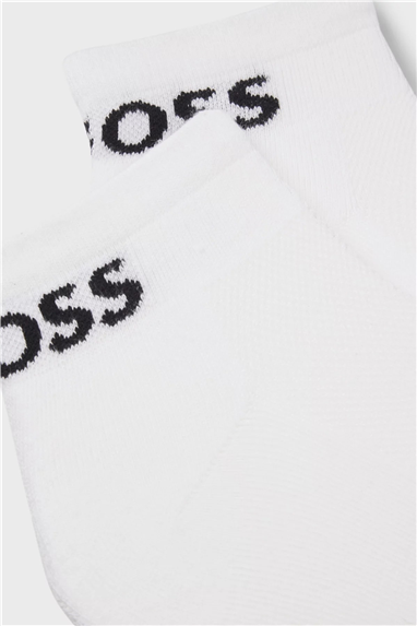 Boss 2P Sport CC Erkek 2li Çorap Beyaz
