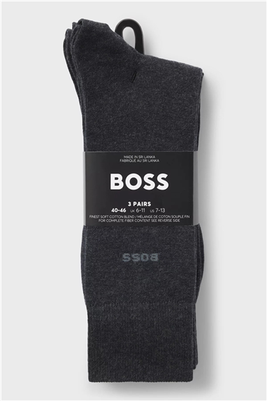 Boss 3P RS Uni CC Erkek 3lü Çorap Çok Renkli