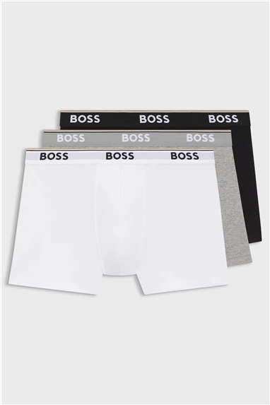 Boss BoxerBr 3P Power Erkek 3lü Boxer Çok Renkli
