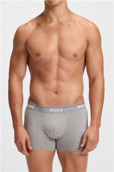 Boss BoxerBr 3P Power Erkek 3lü Boxer Çok Renkli