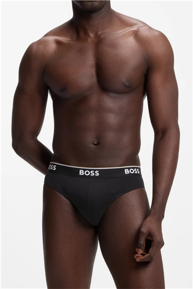 BOSS Brief 3p Power Erkek 3lü Boxer Çok Renkli