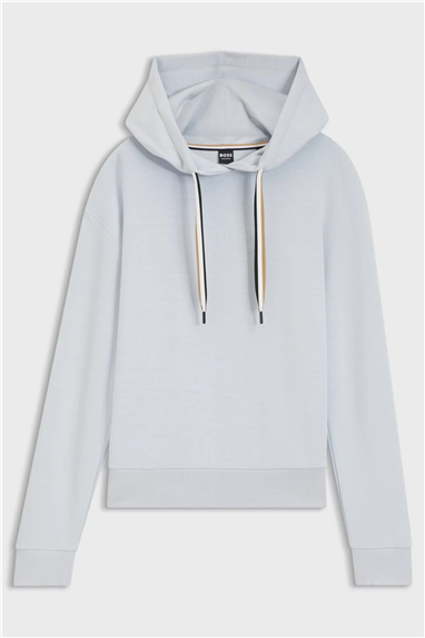 Boss CP Stripe Hoodie Kadın Kapüşonlu Sweatshirt