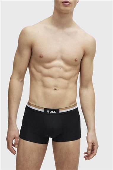 Boss Trunk 3P Motion Erkek 3lü Boxer Siyah