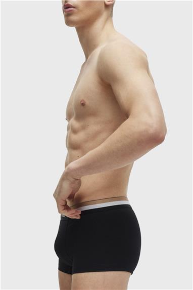 Boss Trunk 3P Motion Erkek 3lü Boxer Siyah
