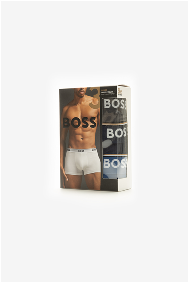 Boss Erkek 3lü Boxer