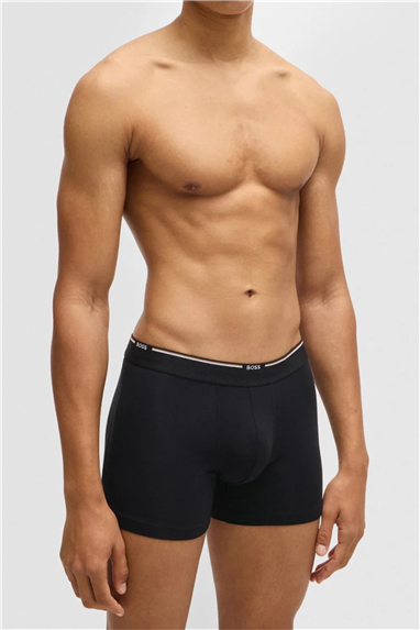 BOSS Boxerbr 3p Bamboo Erkek 3lü Boxer Çok Renkli