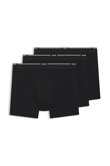 BOSS Boxerbr 3p Bamboo Erkek 3lü Boxer Siyah