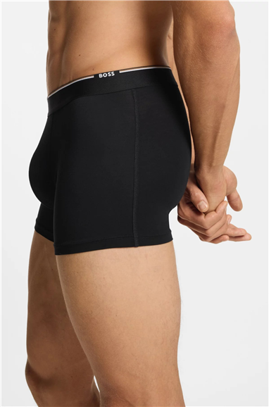BOSS Boxerbr 3p Bamboo Erkek 3lü Boxer Siyah
