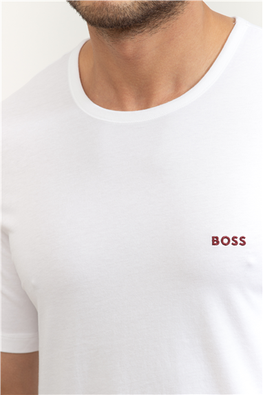 Boss Erkek Bisiklet Yaka T-Shirt