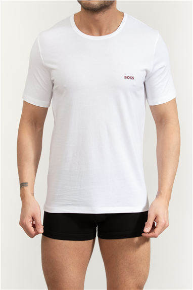 Boss Erkek Bisiklet Yaka T-Shirt