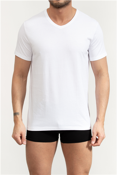 Boss Erkek Bisiklet Yaka T-Shirt