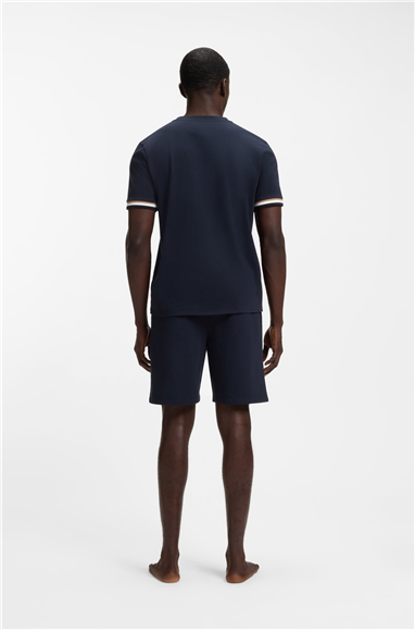 Boss Iconic Shorts Erkek Şort Mavi