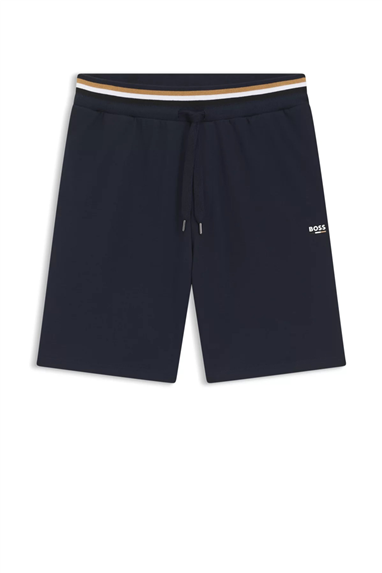 Boss Iconic Shorts Erkek Şort Mavi