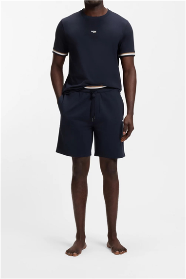 Boss Iconic Shorts Erkek Şort Mavi