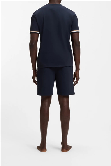 Boss Iconic Shorts Erkek Şort Mavi
