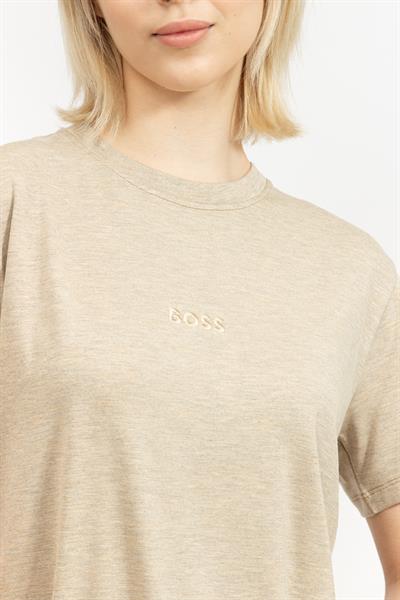 Boss Kadın Bisiklet Yaka T-Shirt