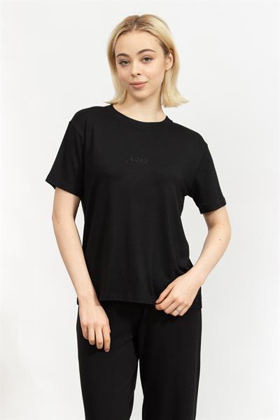 Boss Kadın Bisiklet Yaka T-Shirt