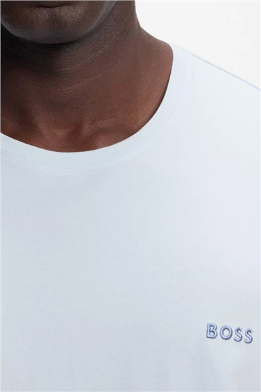 BOSS Mix&Match T Shirt R Erkek Bisiklet Yaka T-Shirt