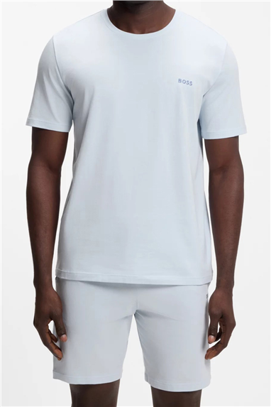 BOSS Mix&Match T Shirt R Erkek Bisiklet Yaka T-Shirt