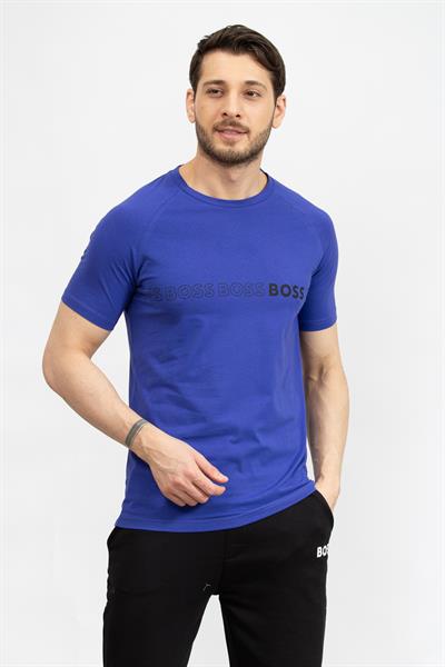 Boss Slim Erkek Bisiklet Yaka T-Shirt
