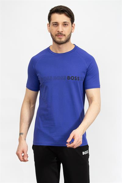 Boss Slim Erkek Bisiklet Yaka T-Shirt