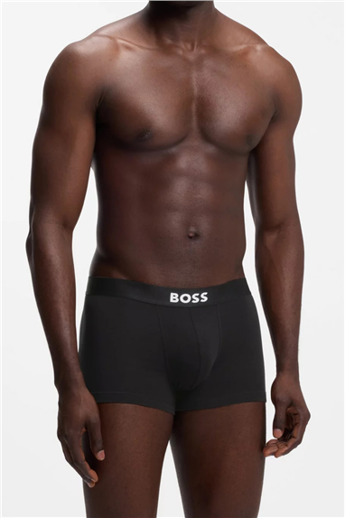 Boss Trunk 3P BOSS ONE Erkek 3lü Boxer Siyah
