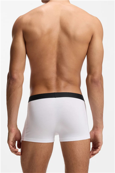 Boss Trunk 3P BOSS ONE Erkek 3lü Boxer Beyaz