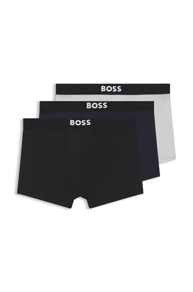 Boss Trunk 3P Micro One Erkek 3lü Boxer Çok Renkli