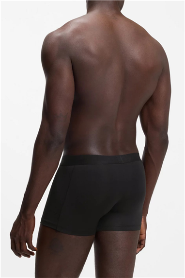 Boss Trunk 3P Micro One Erkek 3lü Boxer Siyah