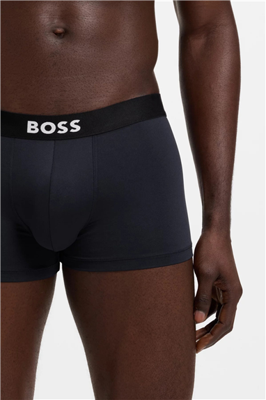 Boss Trunk 3P Micro One Erkek 3lü Boxer Çok Renkli