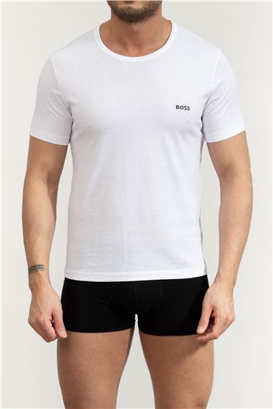 Boss TShirt RN 3P Classic Erkek 3lü Atlet