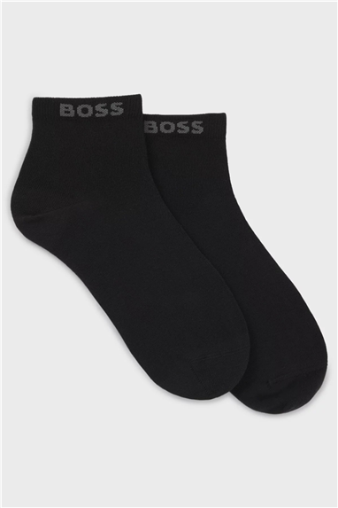 Boss Uni Cc Erkek 2li Çorap Siyah