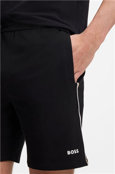 Boss Unique Shorts CW Erkek Pijama Şort Siyah