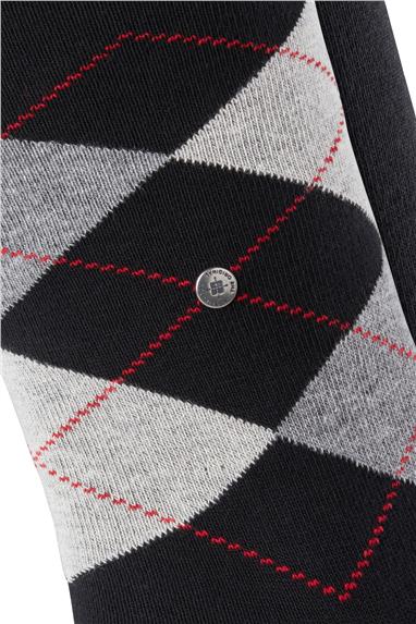Burlington Erkek 2li Çorap Siyah