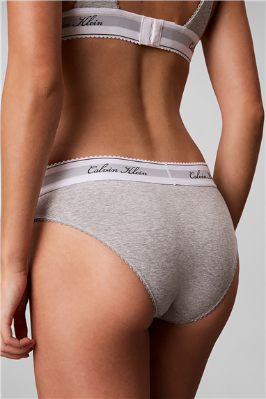 Calvin Klein Bikini Kadın Külot Gri