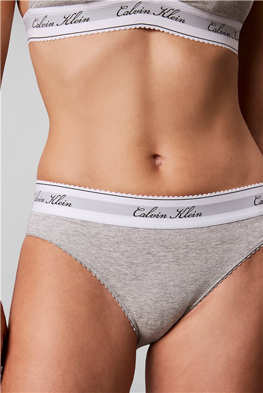 Calvin Klein Bikini Kadın Külot Gri