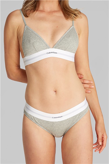 Calvin Klein Bikini Kadın Külot Gri