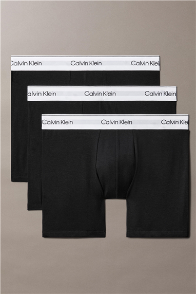 Calvin Klein Boxer Brief 3Pk Erkek 3lü Boxer Siyah