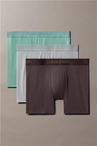 Calvin Klein Boxer Brief 3Pk Erkek 3lü Boxer Çok Renkli