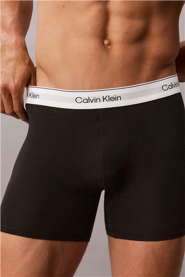 Calvin Klein Boxer Brief 3Pk Erkek 3lü Boxer Siyah