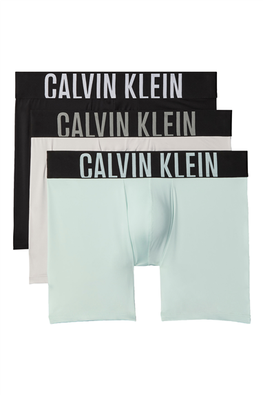 Calvin Klein Boxer Brief 3Pk Erkek 3lü Boxer Yeşil