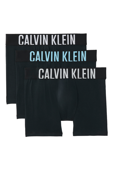 Calvin Klein Boxer Brief 3Pk Erkek 3lü Boxer Siyah