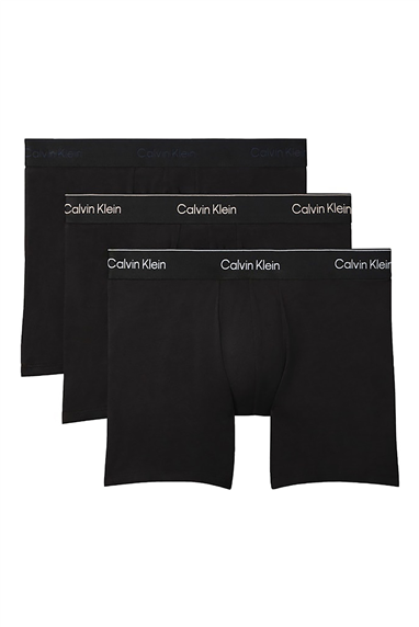 Calvin Klein Boxer Brief 3Pk Erkek 3lü Boxer Siyah