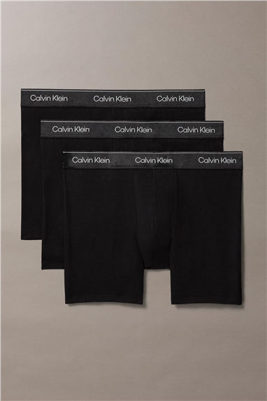 Calvin Klein Boxer Brief 3Pk Erkek 3lü Boxer Siyah