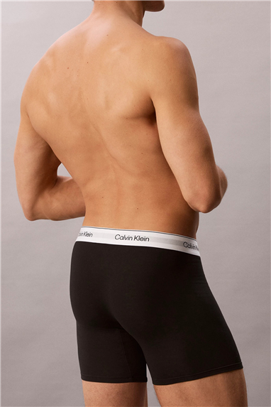Calvin Klein Boxer Brief 3Pk Erkek 3lü Boxer Siyah