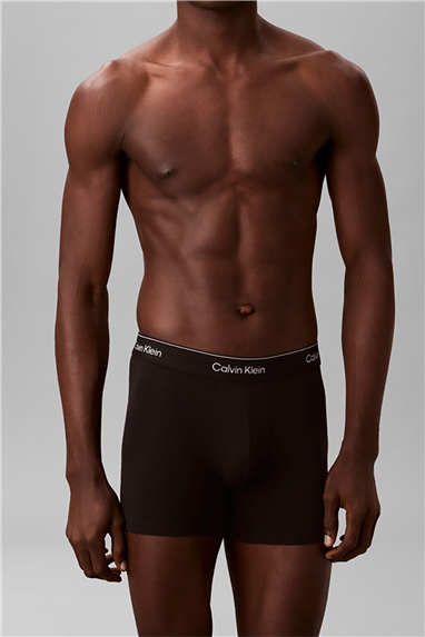 Calvin Klein Boxer Brief 3Pk Erkek 3lü Boxer Siyah