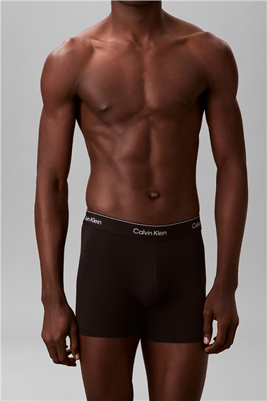 Calvin Klein Boxer Brief 3Pk Erkek 3lü Boxer Siyah