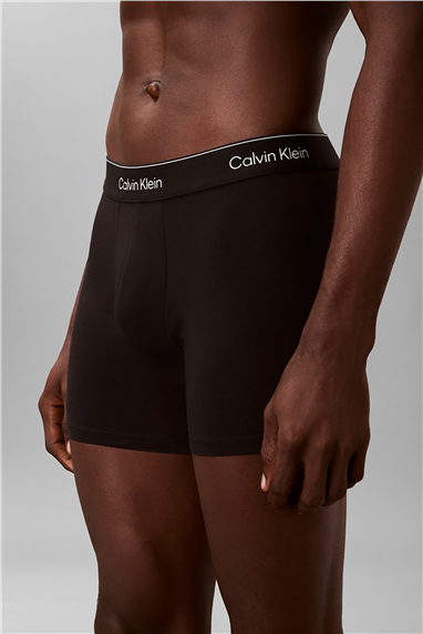 Calvin Klein Boxer Brief 3Pk Erkek 3lü Boxer Siyah