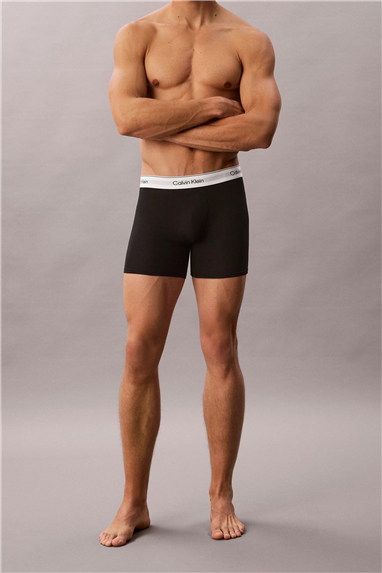 Calvin Klein Boxer Brief 3Pk Erkek 3lü Boxer Siyah